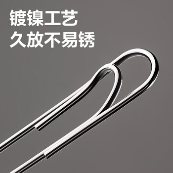 得力(deli)【热门商品】3#金属回形针 镀镍防锈曲别针 100枚/盒 10盒装 办公室具用品 P00018 得力(deli)【热门商品】3#金属回形针 镀镍防锈曲别针 100枚/盒 10盒装 办公室具用品 P00018