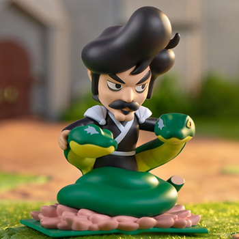 神孩子泡泡玛特国王排名国王之书系列盲盒波吉国王动漫摆件玩具蛇勇之