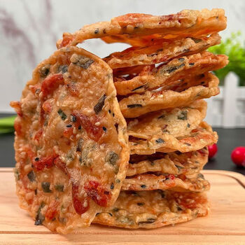 好来屋江西特产豆巴子赣州零食小吃月亮巴花生巴赣南客家铁勺饼锅巴