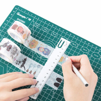 广博（GuangBo）大号a4双面切割垫板双面手工桌面刻板学生写字美工裁纸手工雕刻版PVC材质S42060