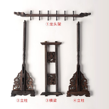 【全网低价,真便宜直播间】天天练(Tiantianlian)12针鸡翅木龙头笔挂 文房四宝古风摆件中式毛笔架 TN-0429 【全网低价,真便宜直播间】天天练(Tiantianlian)12针鸡翅木龙头笔挂 文房四宝古风摆件中式毛笔架 TN-0429