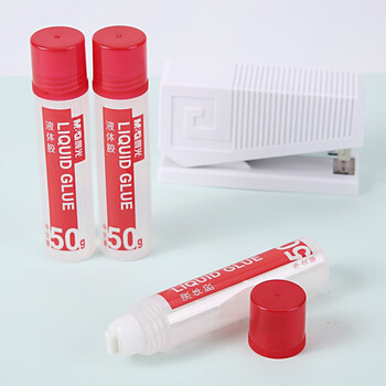 晨光（M&G）50ml高粘度液体胶 办公快干耐用胶水 学生手工黏胶(软胶头涂抹均匀) 24支装AWG97004