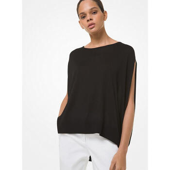 海外直邮michaelkorssilkblendshirt黑色xs