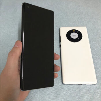 霸刚 适用于 华为mate40手机模型机玻璃黑屏mate40 pro上交展示模型