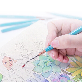 蒙玛特(Mont Marte)勾线笔5支装 美术画画笔儿童水彩颜料软毛尼龙画笔学生绘画水粉丙烯油画笔套装V BMHS0033 蒙玛特(Mont Marte)勾线笔5支装 美术画画笔儿童水彩颜料软毛尼龙画笔学生绘画水粉丙烯油画笔套装V BMHS0033