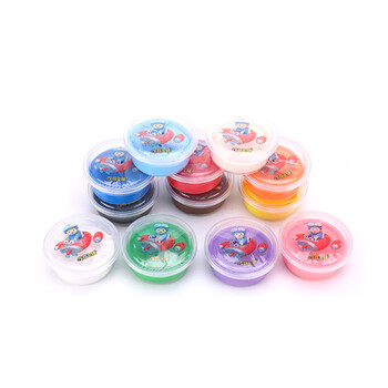 晨光（M&G）萌萌飞侠系列超轻粘土橡皮泥12色黏土学生儿童玩具盒装带工具JKE04528 1盒装