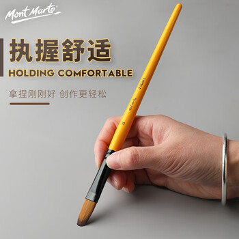 蒙玛特(Mont Marte)水粉笔8支装 水彩画笔儿童丙烯画画笔美术颜料勾线笔 平头绘画排笔套装V SX-BMHS0011 14 蒙玛特(Mont Marte)水粉笔8支装 水彩画笔儿童丙烯画画笔美术颜料勾线笔 平头绘画排笔套装V SX-BMHS0011 14