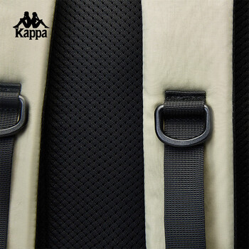 卡帕（Kappa）双肩包2024夏季情侣男女学院风背包旅行电脑包K0EX8BS20