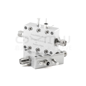 QYMW 低噪声放大器高线性40dB高增益4G射频前置LNA 放大器0.02-6G-5V电压有电源适配器 QYMW 低噪声放大器高线性40dB高增益4G射频前置LNA 放大器0.02-6G-5V电压有电源适配器