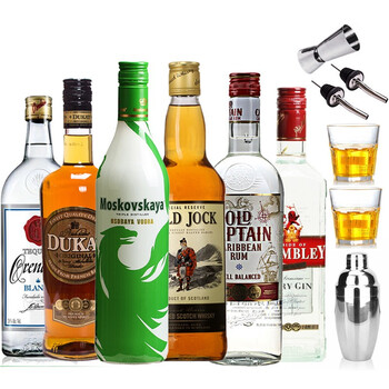 明天见鸡尾酒组合see You Tomorrow 六大基酒调酒洋酒套装组合威士忌白兰地 图片价格品牌报价 京东