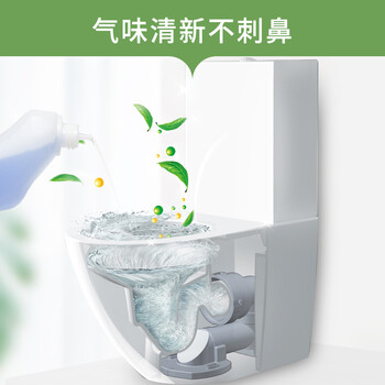 almawin德国进口洁厕灵厕所清洁去异味洁厕液 马桶清洁剂薄荷香750ml