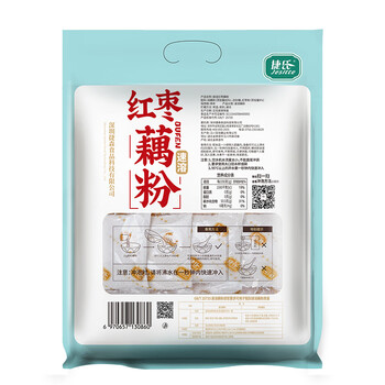 捷氏红枣藕粉450g 速溶早餐纯藕粉羹古法莲藕代餐粉汉川特产独立小包 捷氏红枣藕粉450g 速溶早餐纯藕粉羹古法莲藕代餐粉汉川特产独立小包