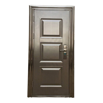 不锈钢门防盗门白钢安全户外防晒防水防锈家用工程进户门定制 2050*