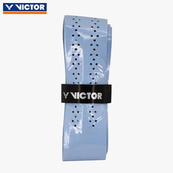 威克多VICTOR 胜利羽毛球拍龙骨手胶防滑透气吸汗带GR234-F 单只 浅蓝色