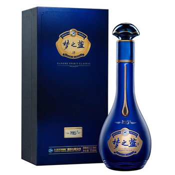 洋河蓝色经典天之蓝42度240ML 单瓶浓香型白酒【价格图片品牌报价