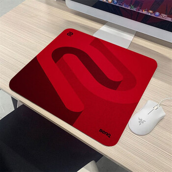 鼠标垫 电竞游戏超专用大加厚天然橡胶细面赛睿 红色s盒装 400x450mm