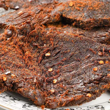 手撕风干内蒙古草原特产黄牛肉干零食休闲小零食精选五香500g