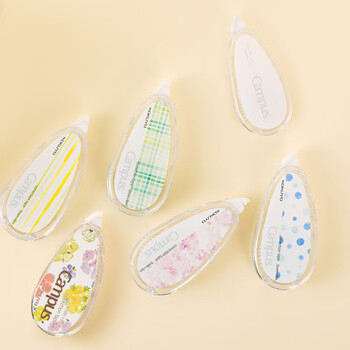 国誉(KOKUYO)学生Campus原纸色替芯式修正带修改带涂改带 5mm*8m 本体 水果WSG-TWT3508-6 国誉(KOKUYO)学生Campus原纸色替芯式修正带修改带涂改带 5mm*8m 本体 水果WSG-TWT3508-6