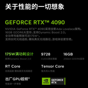 联想（lenovo）拯救者Y9000P游戏比赛工作设计笔记本电脑i9 14900HX 64G 4T RTX4090 2.5K定制