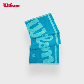 Wilson威尔胜运动毛巾 CHINA TOWEL SMU BLUE-WR8432902001
