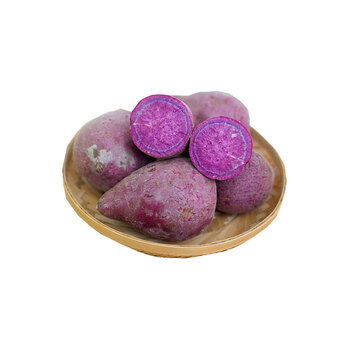 槿馐新鲜小紫薯500g 迷你紫红薯 500g