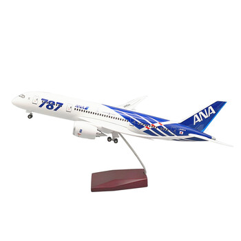 波音787飞机模型全日空航空声控led亮灯民航客机模型仿真飞机航模 不