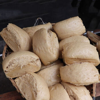 思南红糖麦粑 贵州特产 约500g/个 拍一件是3个 手工红糖麦粑 3个