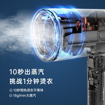 摩飞电器（Morphyrichards）手持挂烫机家用蒸汽电熨斗熨烫机 小型迷你旅行便携式烫衣服神器七夕礼物 MR2031白