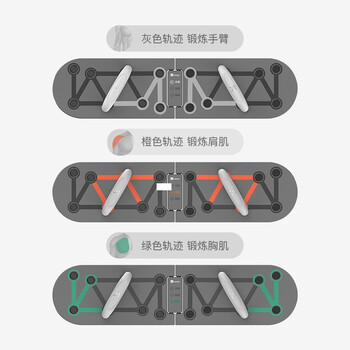 Keep 俯卧撑训练板 便携俯卧撑支架家用健身器材 健身板俯卧撑辅助器