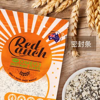 红锚澳洲进口奇亚籽燕麦片早餐麦片澳洲原产健康谷物500g