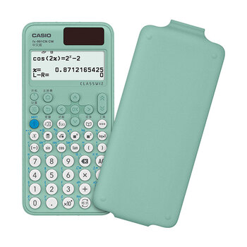 卡西欧（CASIO）fx-991CNCW科学函数计算器升级款大学生物理化学生物竞赛考试学习专用薄荷绿色（新老品随机发货）