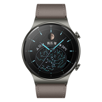 旗舰京品华为huawei太空人液晶表盘手表watchgt2pro运动智能无线充电