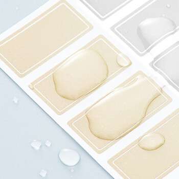 誉禾不干胶标签贴纸便签贴分类标记贴防水姓名贴学生记事贴n次贴手账贴 10张小号160枚 4245