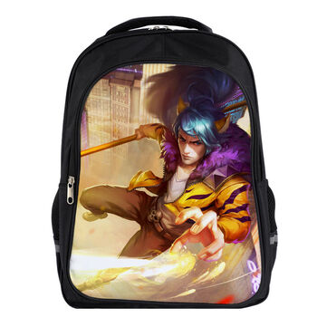 迪士尼王者荣耀双肩大号书包男中小学生青少年儿童背包大容量新款潮酷
