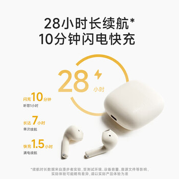 漫步者（EDIFIER）Zero Air 真无线蓝牙耳机 舒适半入耳 快充长续航 AI智能降噪  蓝牙5.4适用苹果华为小米OPPO 月白