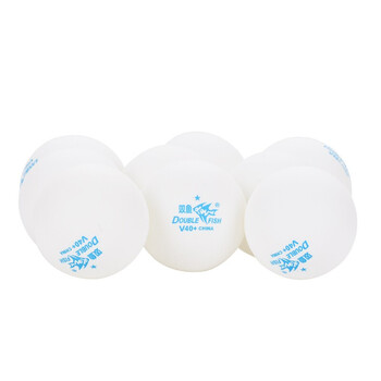双鱼（DOUBLE FISH）展翅白一星乒乓球1星V40+乒乓球（白色100只装）