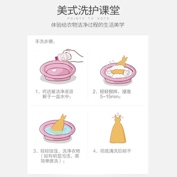 芳新（Forever New）【50年品牌】真丝洗衣液桑蚕丝洗涤剂精致衣物专用473ml洁净液