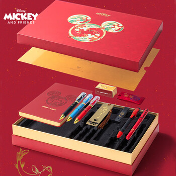 迪士尼（Disney）文具套装 初高中学生中考文具考试专用套装礼盒 升学金榜题名学习用品女孩生日礼物男孩