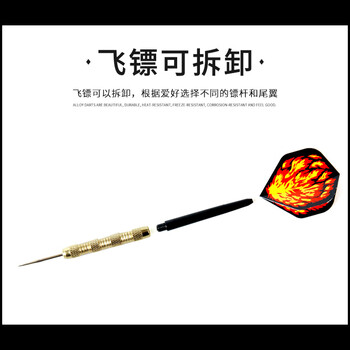 新动力健身器材飞镖14g镀铜飞镖针长15.2cm共18支XD106镖翼色随机 新动力健身器材飞镖14g镀铜飞镖针长15.2cm共18支XD106镖翼色随机