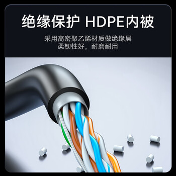 胜为 室外专用超五类网线 户外防水抗晒耐寒摄像头监控带POE供电布线cat5e类非屏蔽305米 LCO-5305 胜为 室外专用超五类网线 户外防水抗晒耐寒摄像头监控带POE供电布线cat5e类非屏蔽305米 LCO-5305