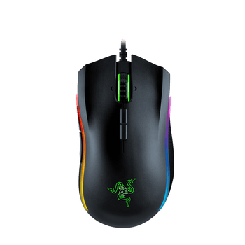 雷蛇razer曼巴眼镜蛇精英版幻彩光电电竞游戏鼠标绝地求生曼巴眼镜蛇