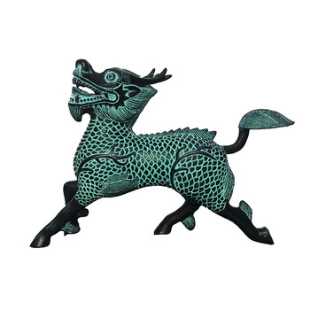 青铜麒麟摆件型号规格- 京东