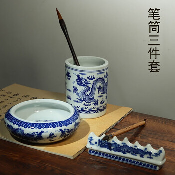青花瓷画筒价格报价行情- 京东