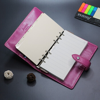 Filofax笔记本英国进口高档活页手账日程记事本真牛皮简约商务办公会议礼品礼盒装malden系列A6紫红色026028 Filofax笔记本英国进口高档活页手账日程记事本真牛皮简约商务办公会议礼品礼盒装malden系列A6紫红色026028