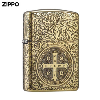 zippo打火机煤油官方原装康斯坦丁恶灵挽歌地狱神探复刻收藏雕刻男士