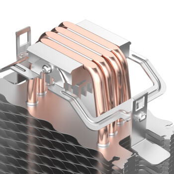 超频三（PCCOOLER）东海X4炫彩版 CPU散热器 (幻彩灯效/支持1700/温控风扇/4热管/多平台/附硅脂)