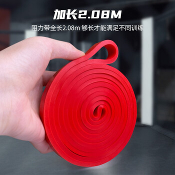 PROIRON普力艾 弹力带引体向上助力带练腿阻力带力量训练 4件套装