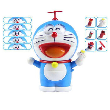 六一儿童节抖音同款创意变脸小叮当哆啦a梦变东西机器猫百宝袋掏道具