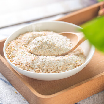 智力中老年麦片700g无添加白砂糖营养早餐代餐即食燕麦片 热冲麦片