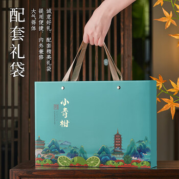 天洲溪普洱茶陈皮之乡宫廷新会小青柑250g茶叶礼盒送人领导长辈礼品 天洲溪普洱茶陈皮之乡宫廷新会小青柑250g茶叶礼盒送人领导长辈礼品